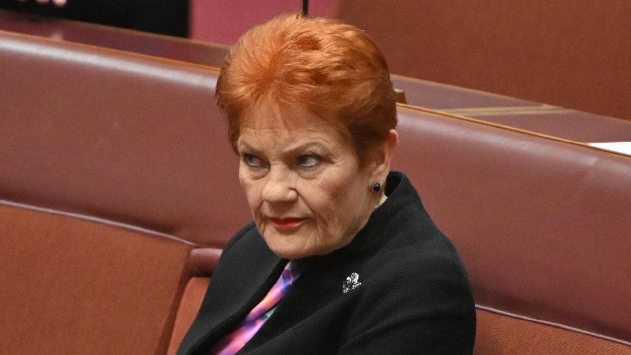 One Nation Leader Pauline Hanson