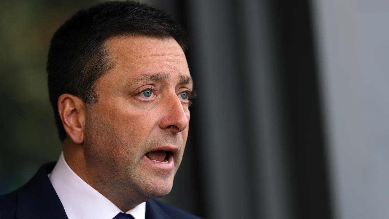 Former state Liberal leader Matthew Guy (file image)