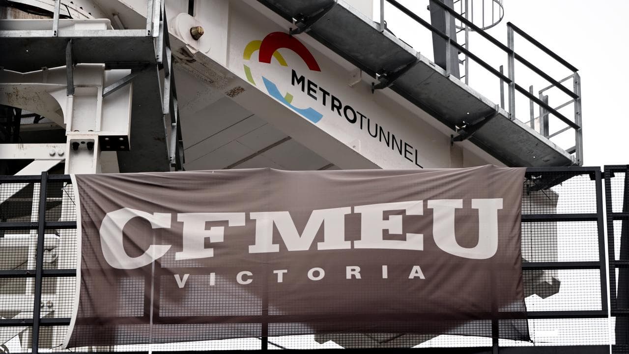 CFMEU signage
