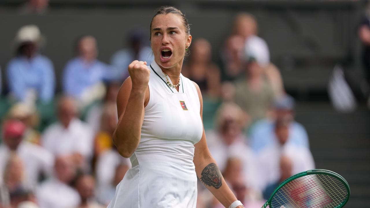 Aryna Sabalenka.