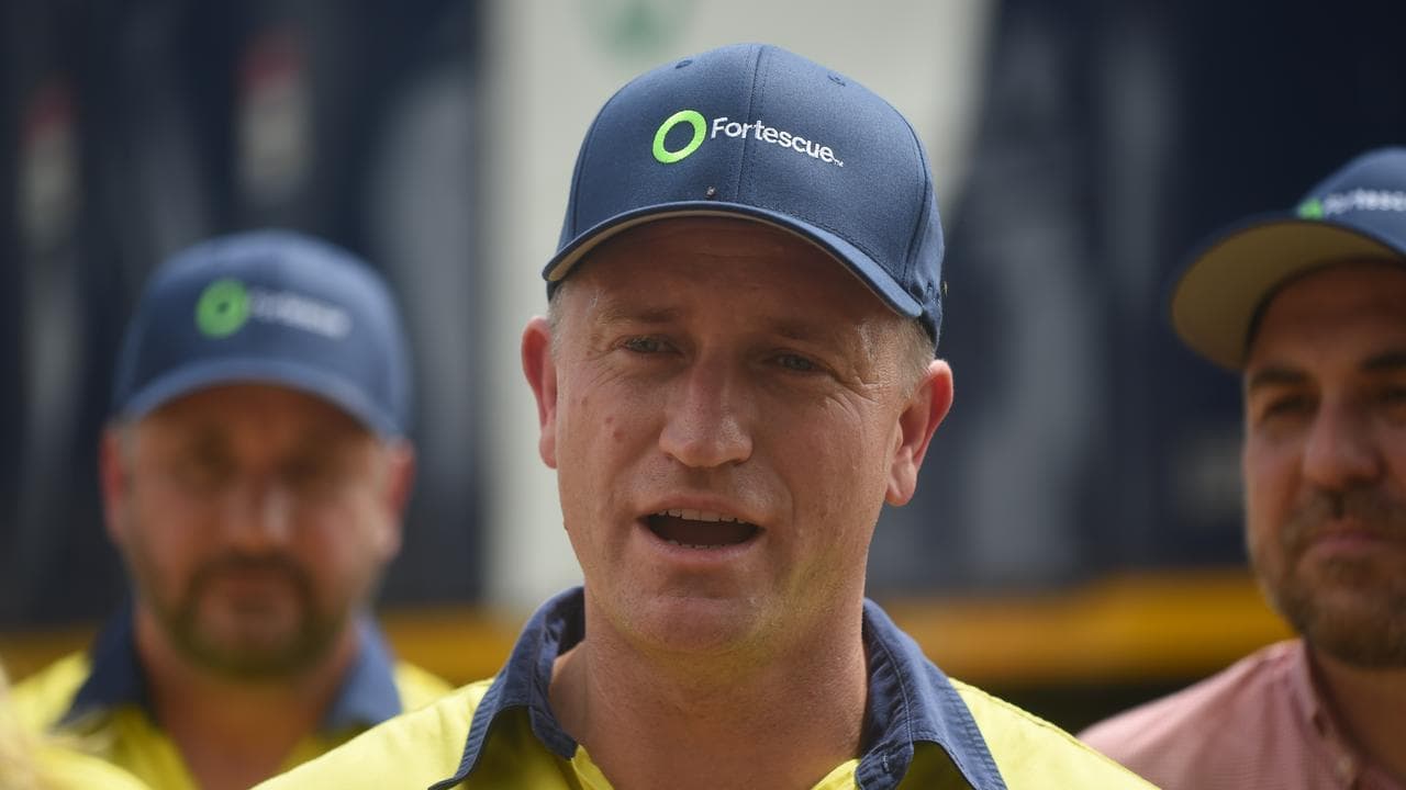 Fortescue chief executive Dino Otranto (file image)