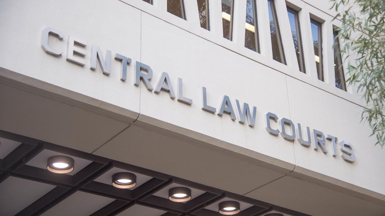 Court signage (file)