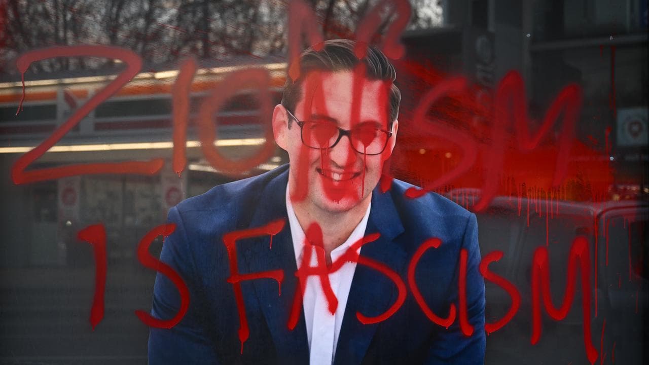 Vandals target the office of Josh Burns (file image)