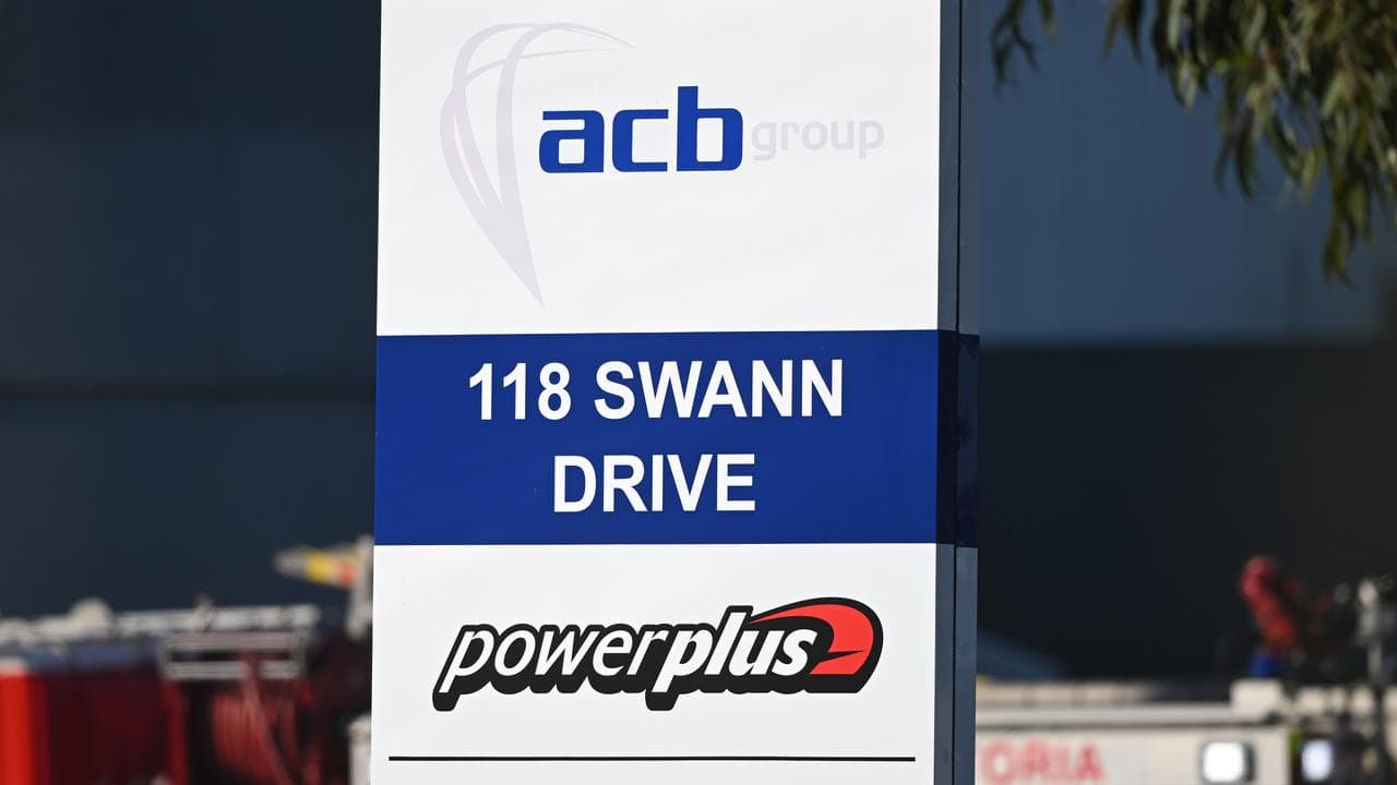 Signage for the ACB Group (file image)