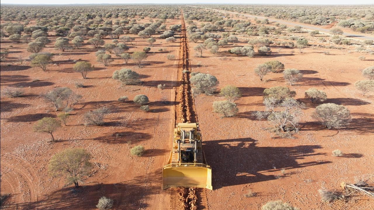 Vocus installed a 2000km fibre network through the Pilbara, WA