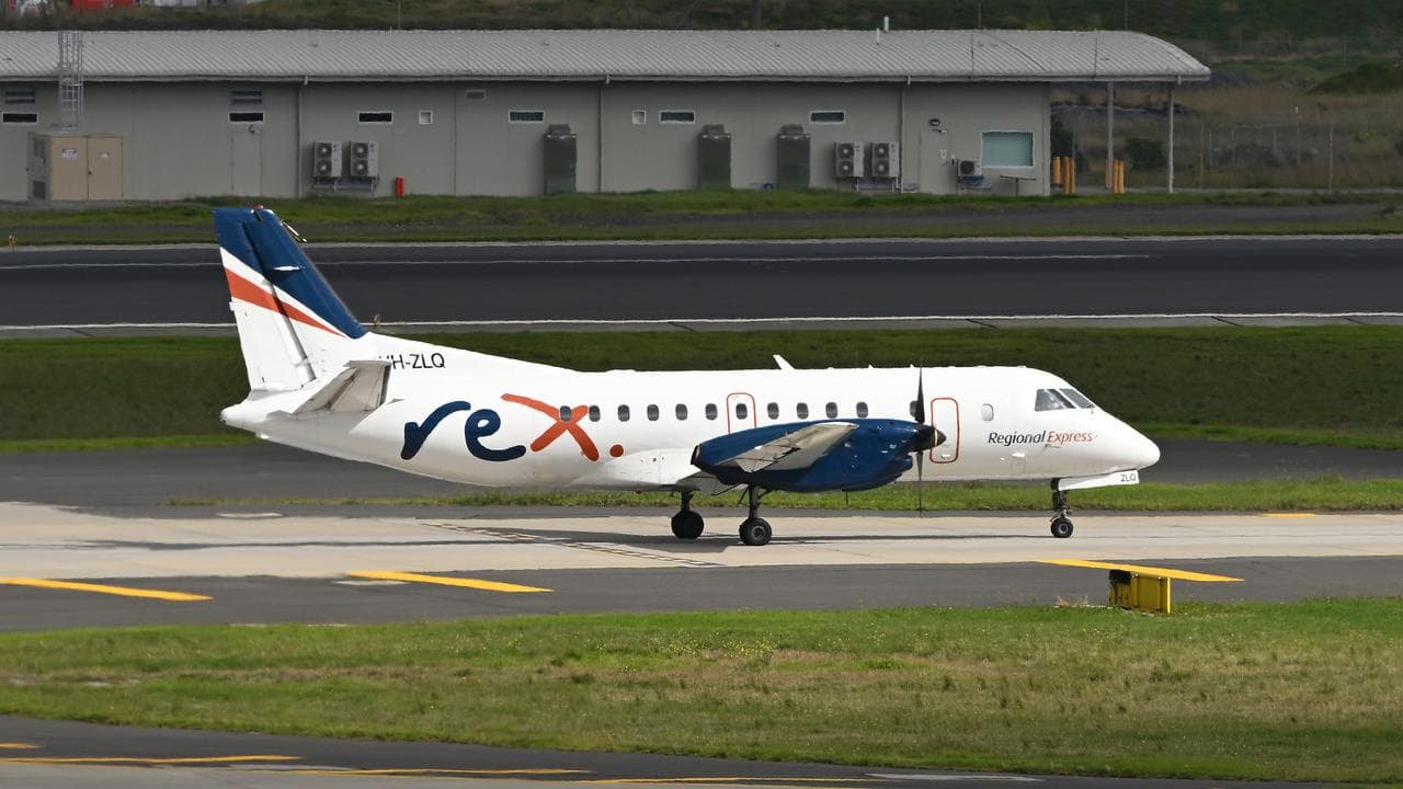 A Rex Airlines plane (file image)