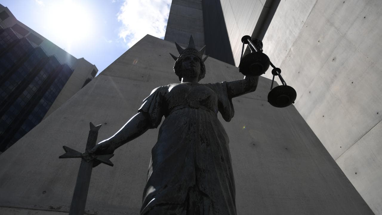 A statue of Themis, the Greek God of Justice (file)