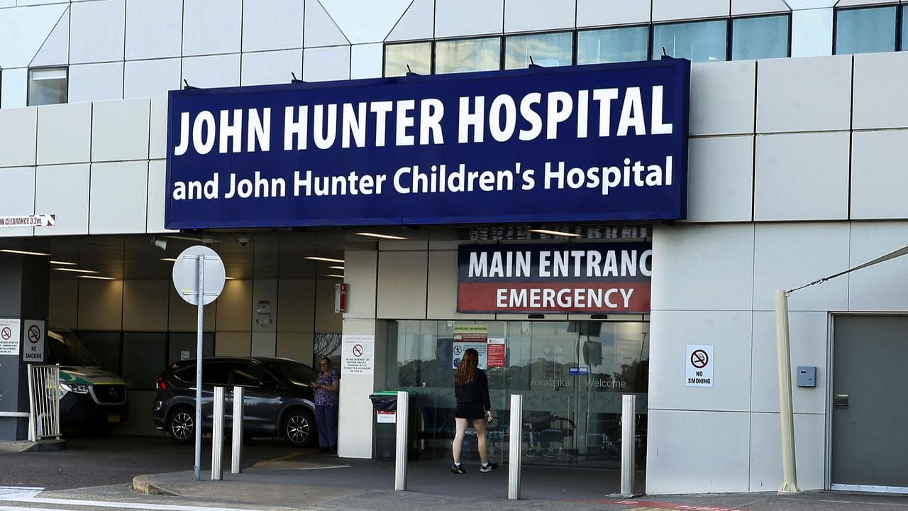 Hospital signage (file)