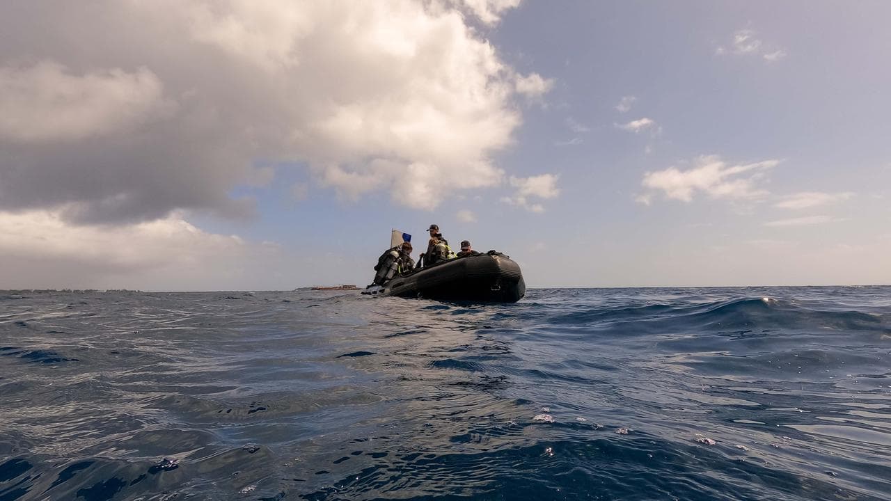 Operation Render Safe in Funafuti Lagoon, Tuvalu