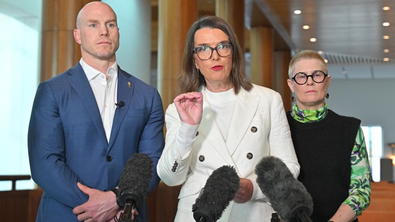 David Pocock, Anne Ruston and Penny Allman-Payne