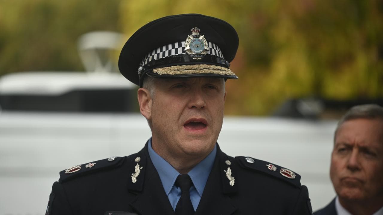 WA Police Commissioner Col Blanch