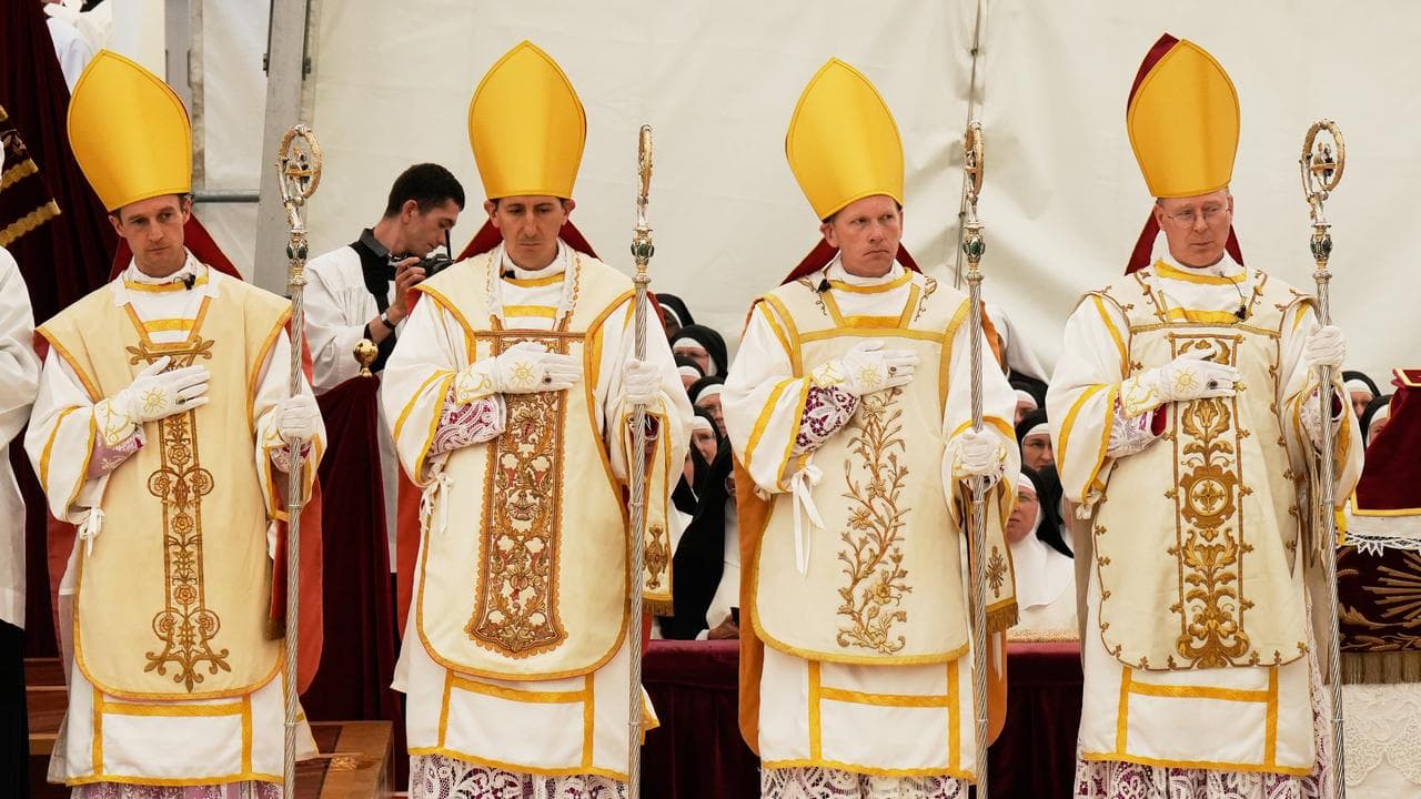 Newly consecrated bishops of the Society of St Pius X