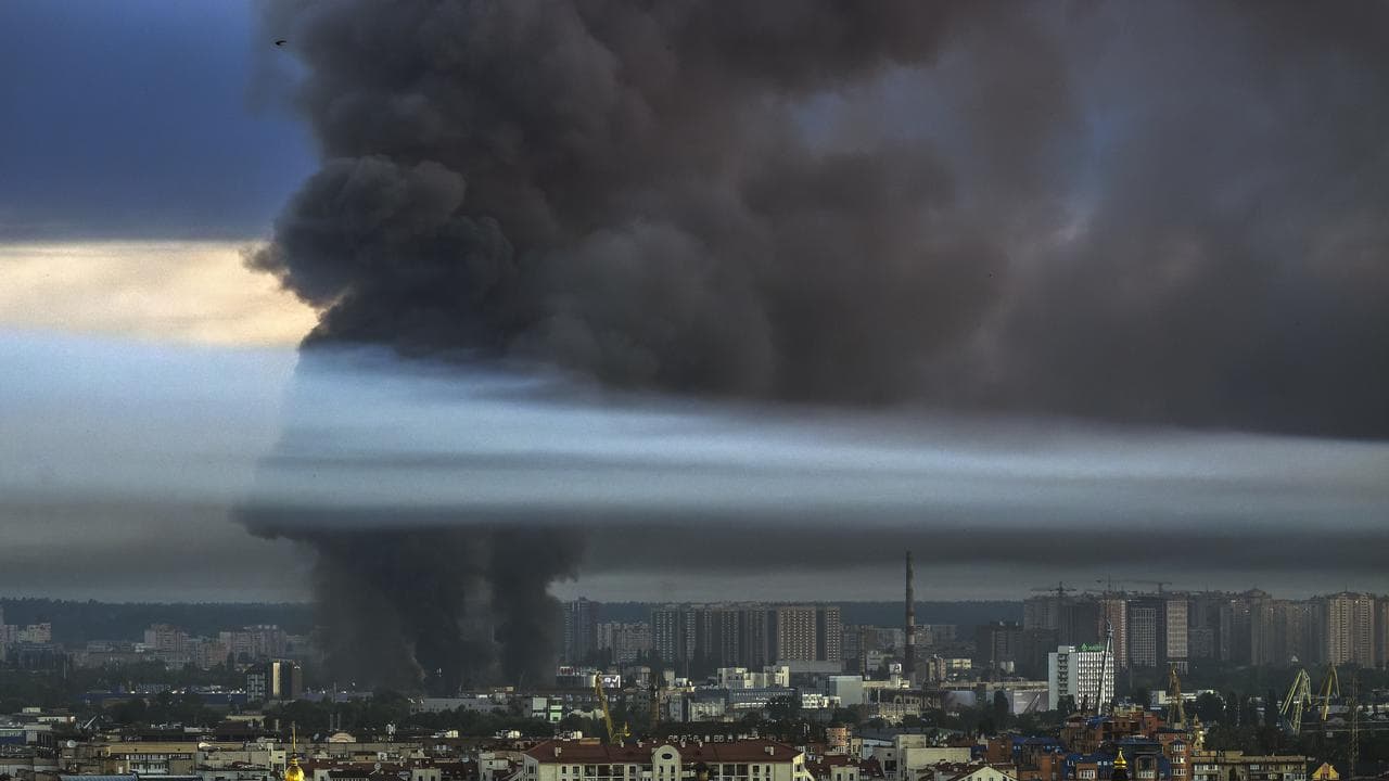 Kyiv after attack