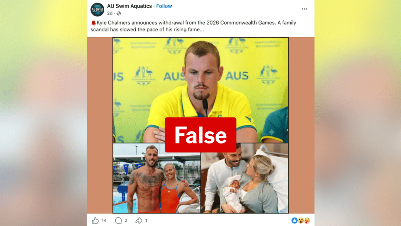 A screenshot of a Facebook post.