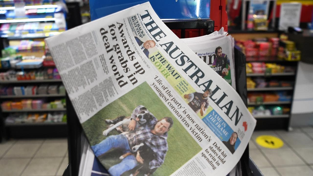 The Australian newspaper (file image)