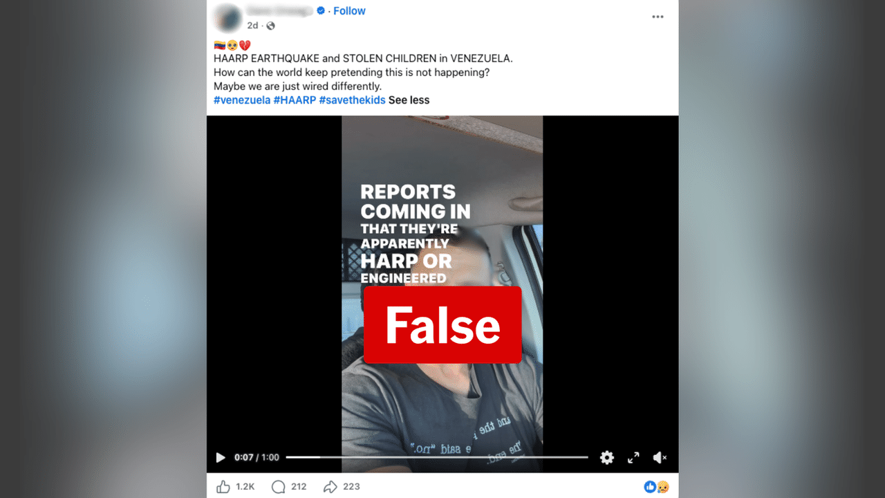 A screenshot of a Facebook post.