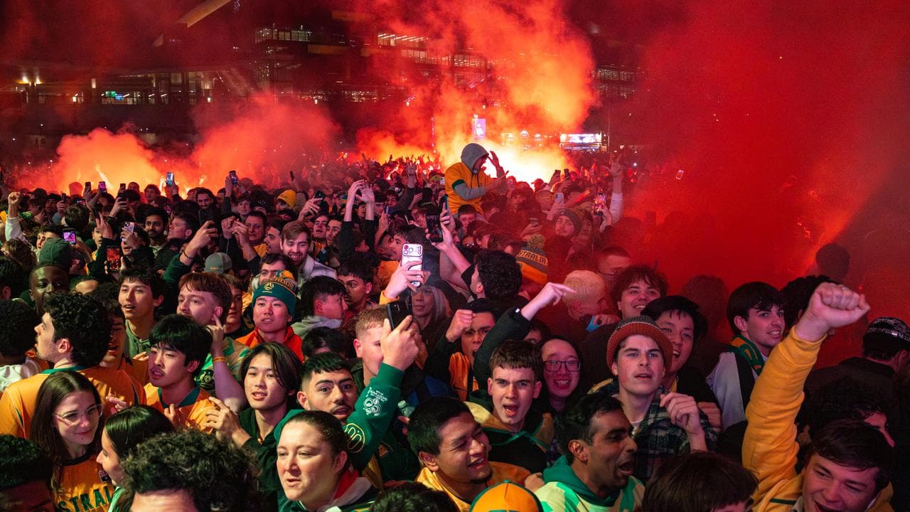 SOcceroos fans