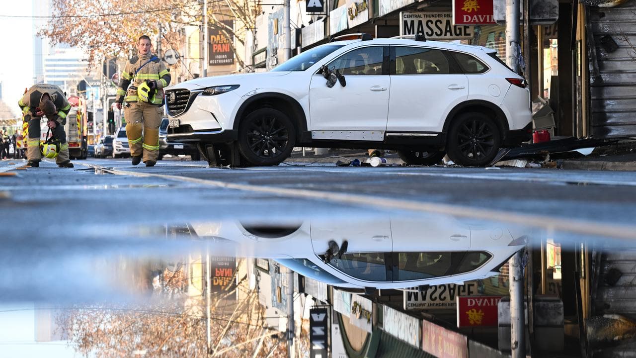 The car used in the ram raid