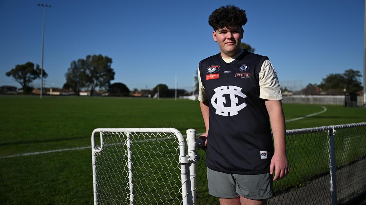 Footballer Jax Collins
