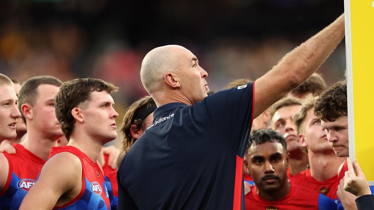 Steven King coach of the Demons speaks
