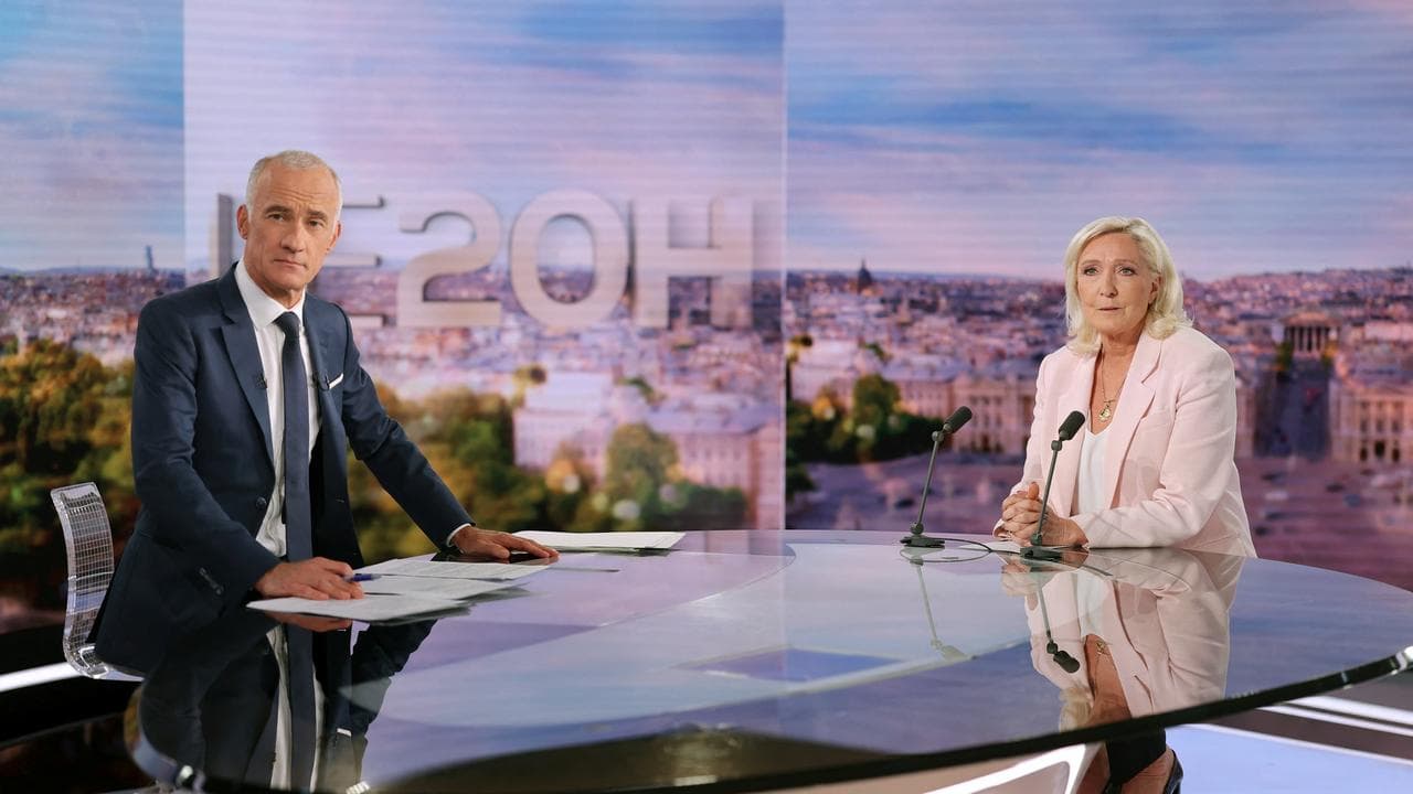 French far-right leader Marine Le Pen