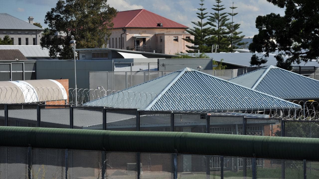 The perimeter fence at Silverwater jail (file image)