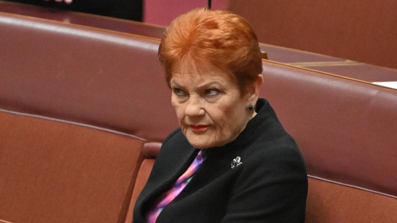 One Nation Leader Pauline Hanson