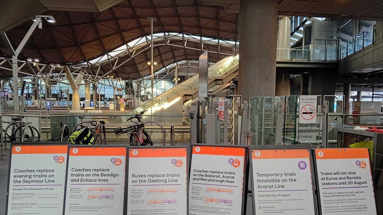 Disrupted services signs