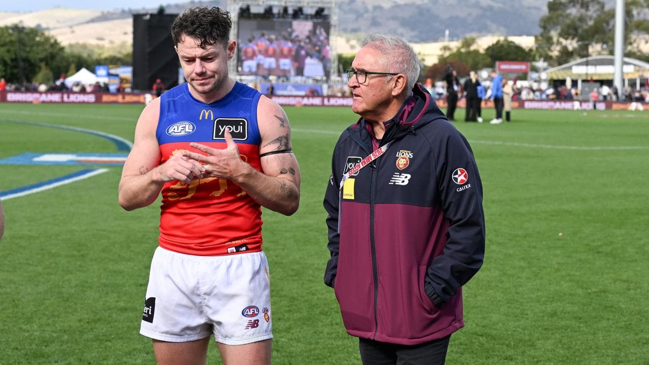 (L-R) Lachie Neale and Chris Fagan.