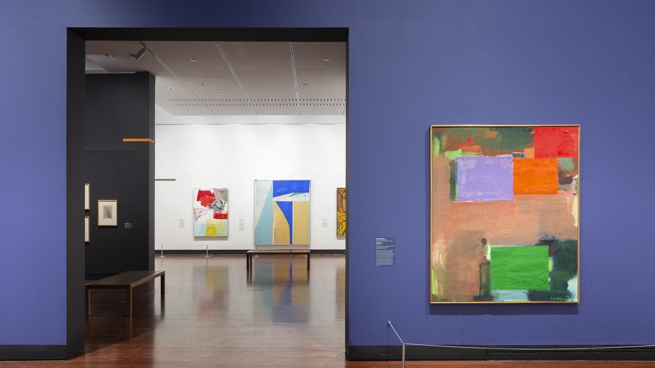 Monet to Matisse exhibition installations