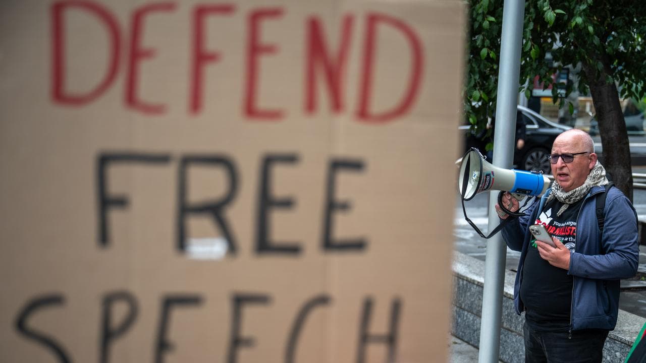 A sign saying 