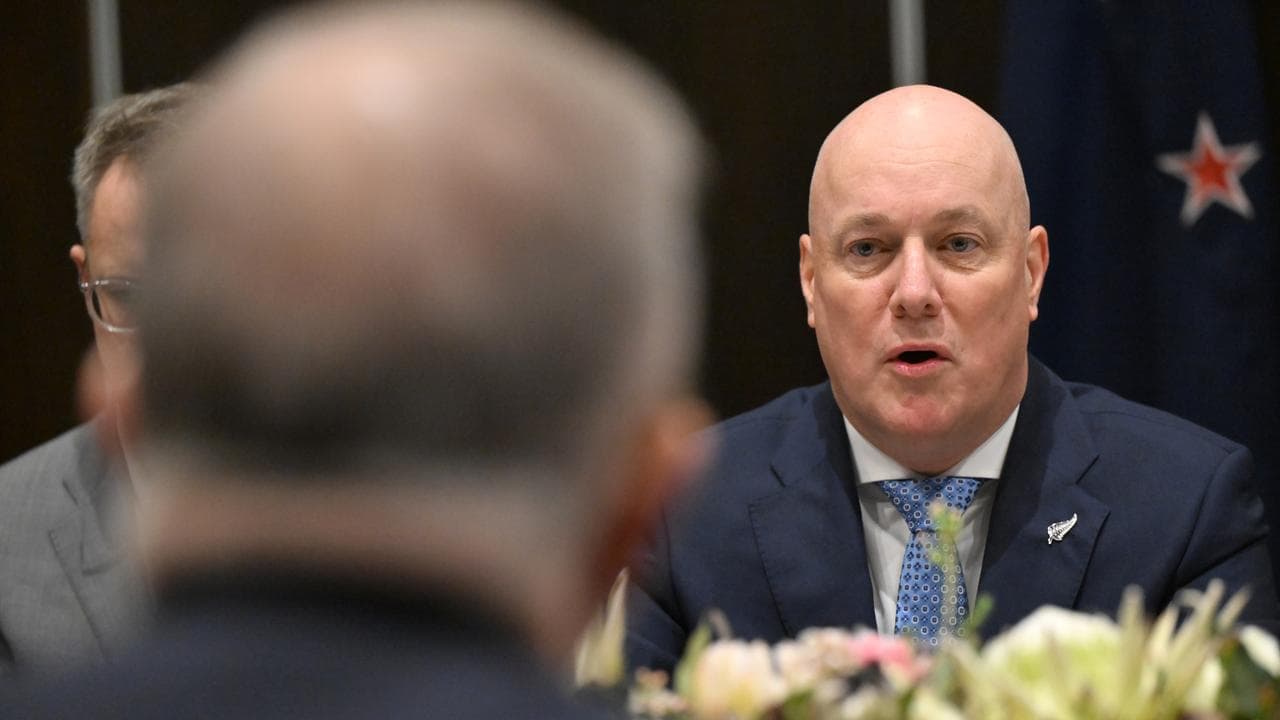 New Zealand Prime Minister Christopher Luxon