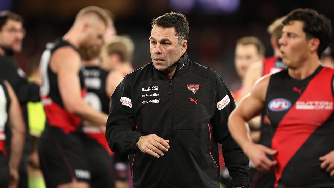 Essendon coach Dean Solomon
