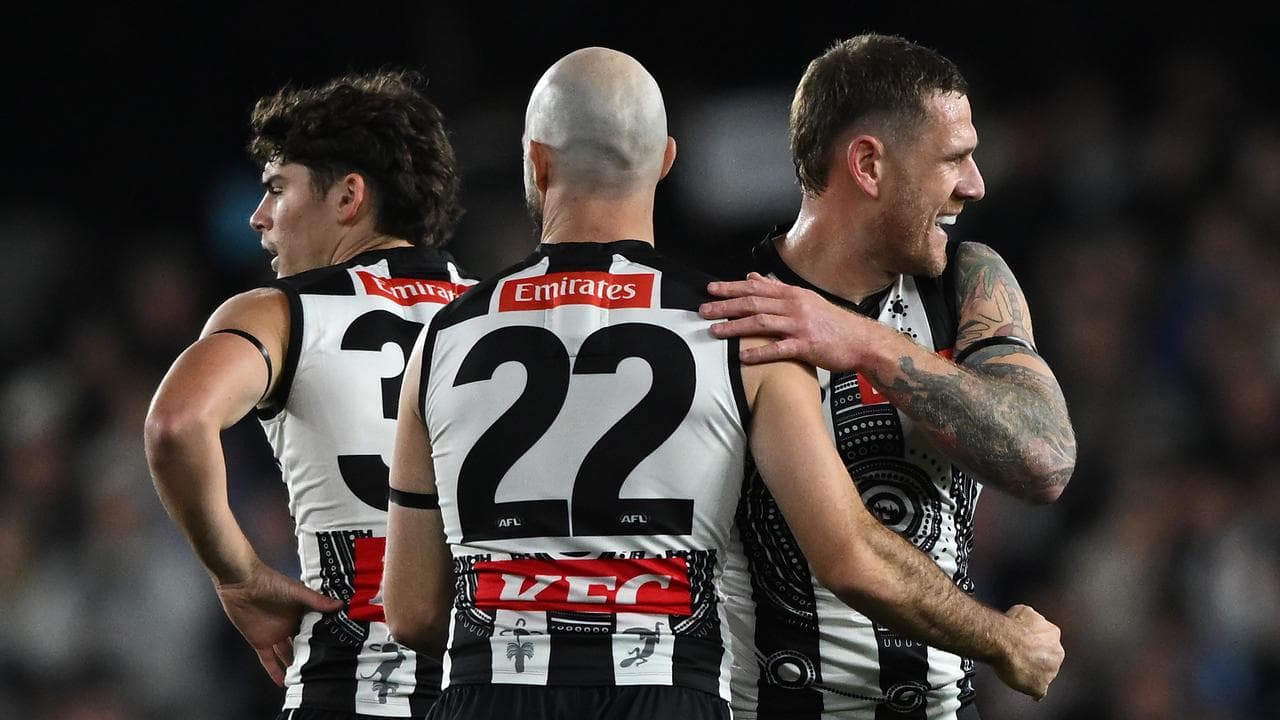 Tim Membrey's final-quarter goal sealed victory for the Magpies.
