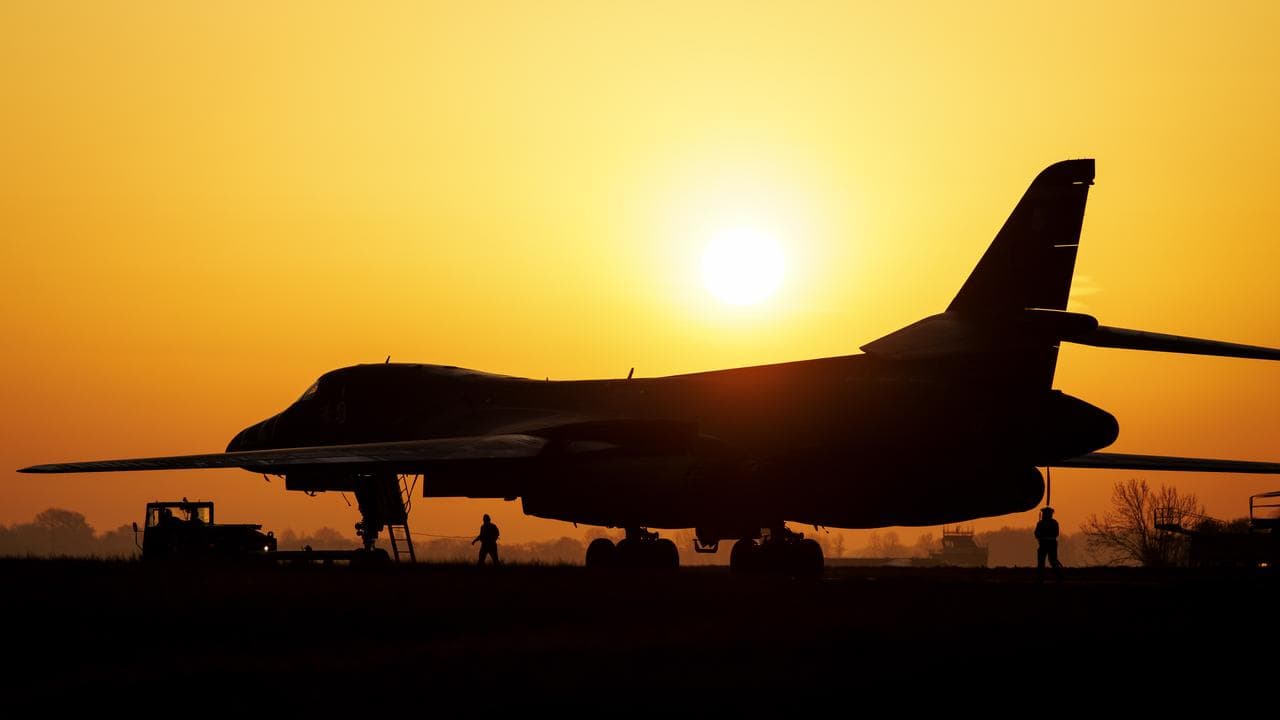 US warplane