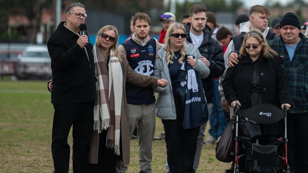 The family of Nathan Fitzgerald