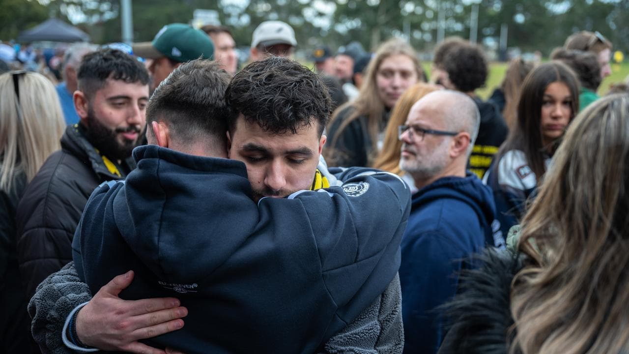 A memorial service for Nathan Fitzgerald