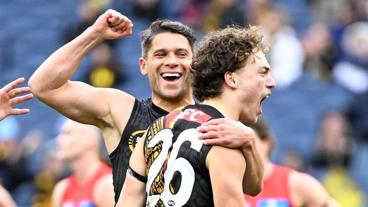 Richmond debutant Zane Peucker