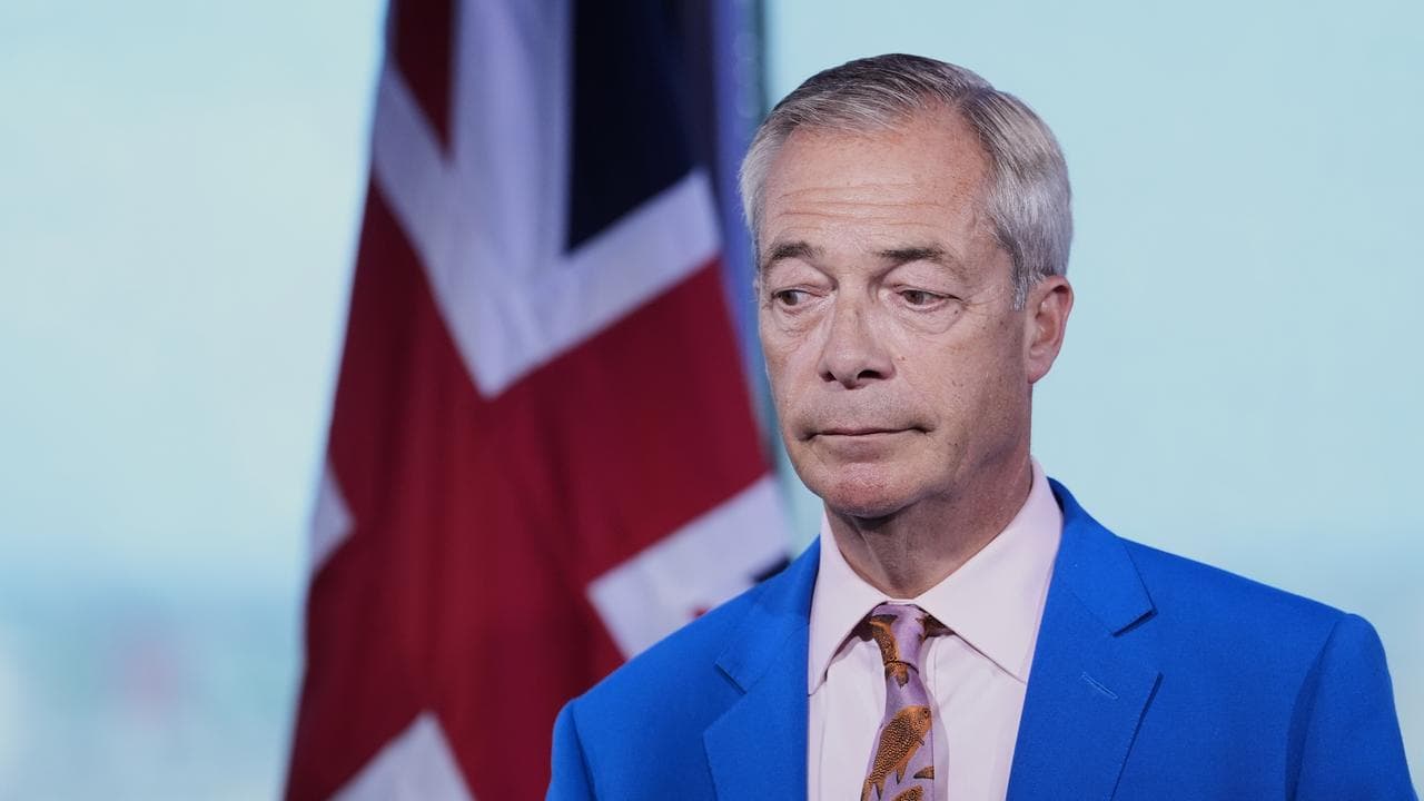 A file photo of Nigel Farage