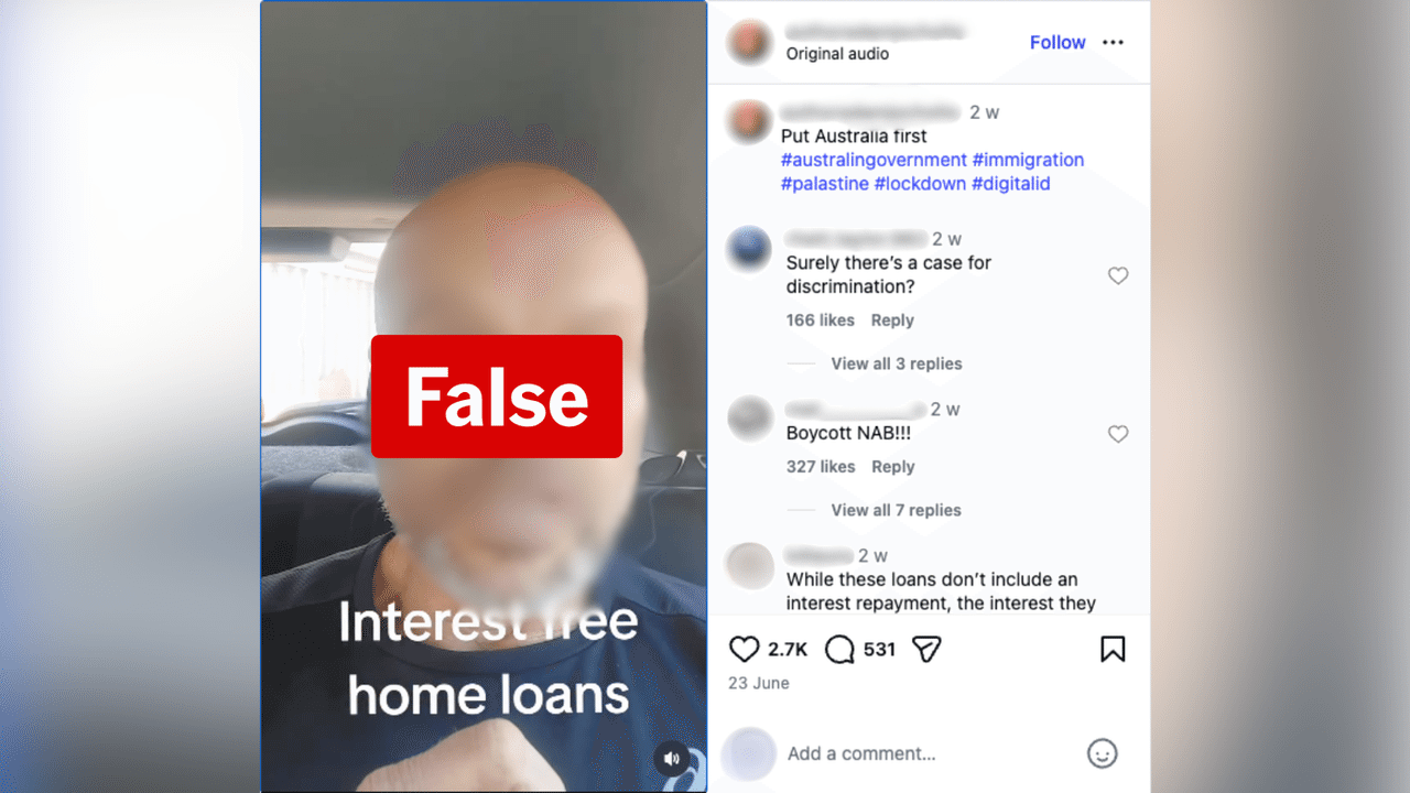 A screenshot of an Instagram post.