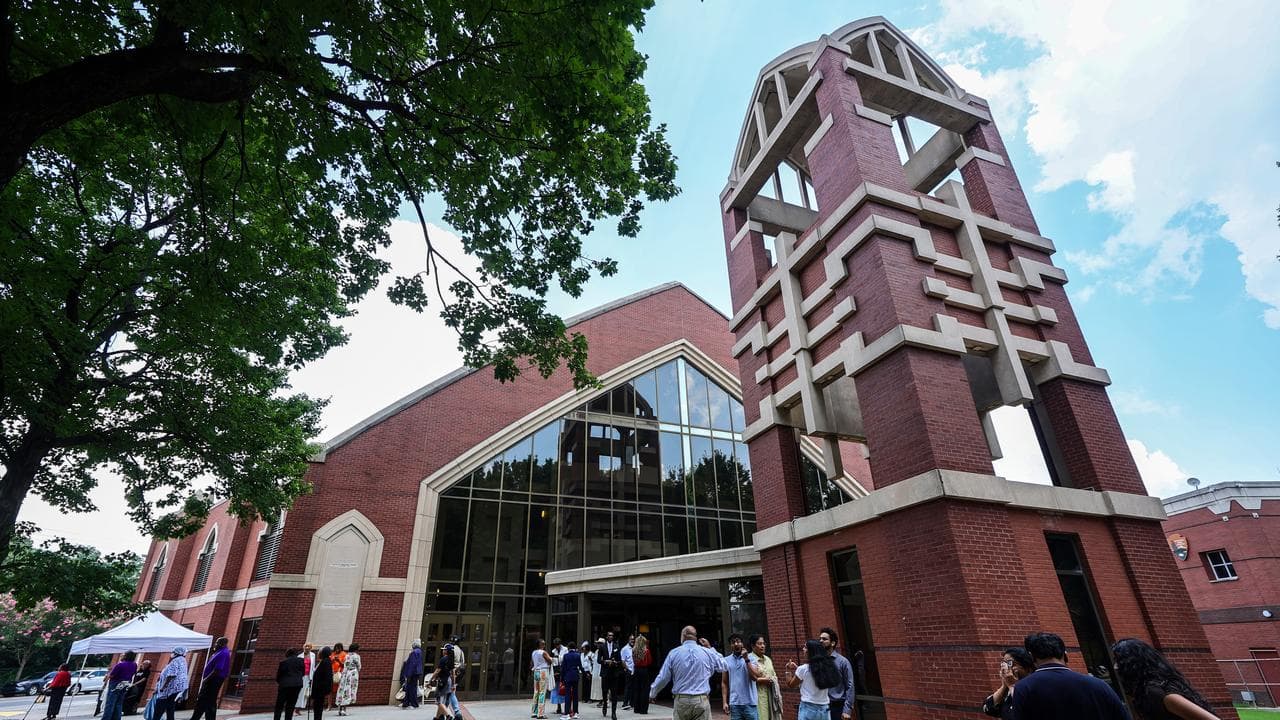 Ebenezer Baptist Church in Midtown in Atlanta, Georgia, USA.