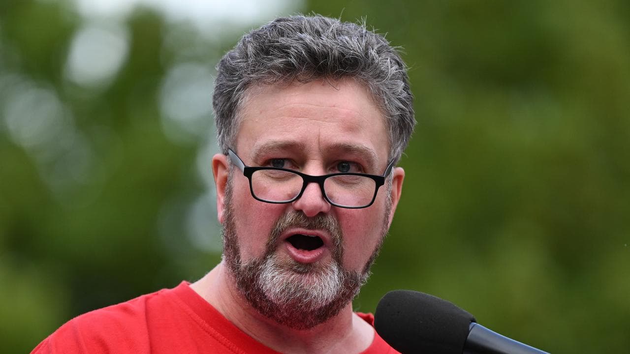 Australian Education Union (AEU) branch president Justin Mullaly