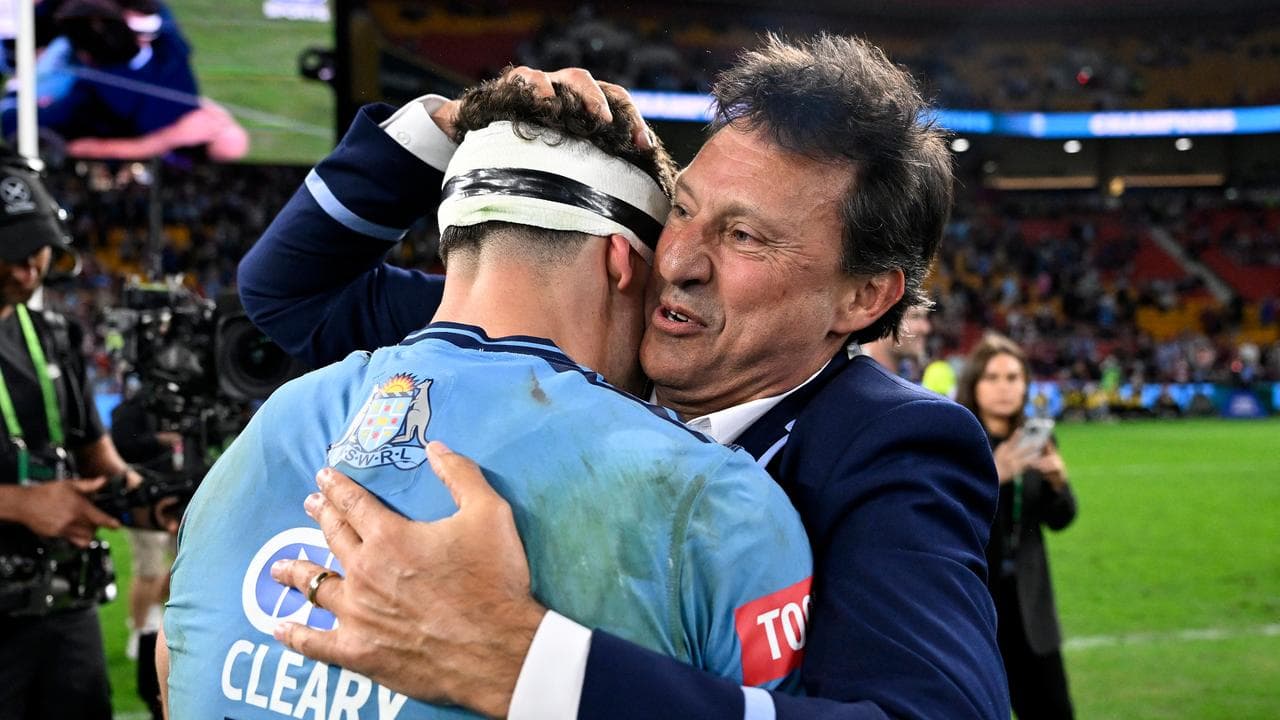 Nathan Cleary and Laurie Daley.