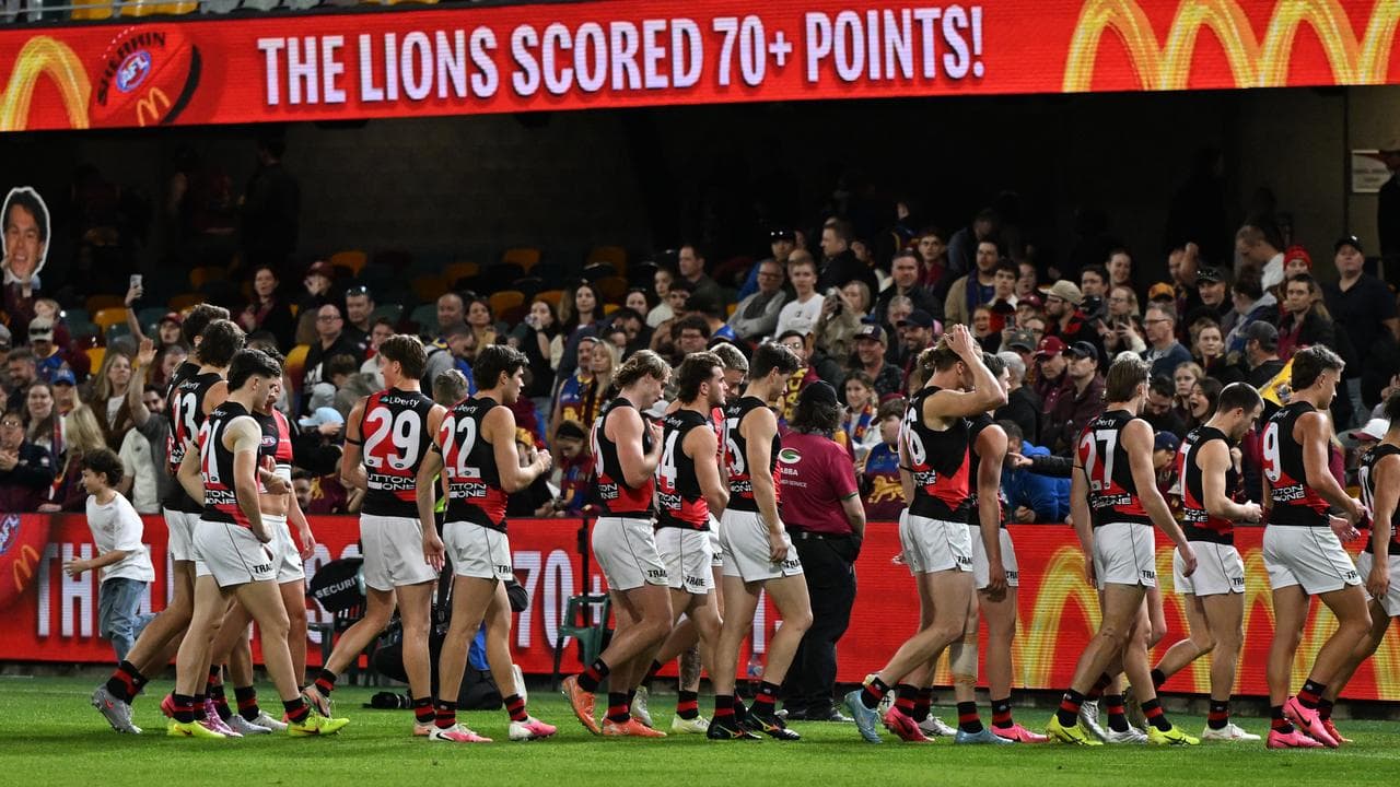 A 90-point drubbing by the Lions.