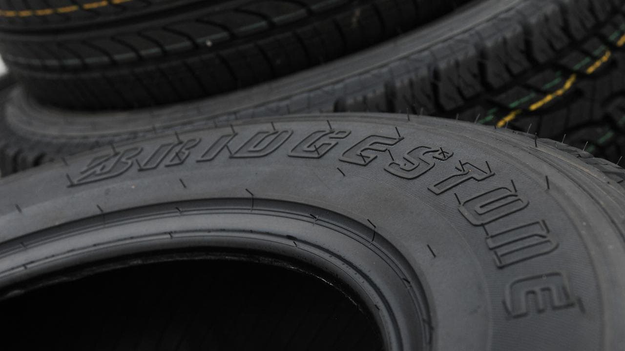 A stock picture of Bridgestone tyres (file image)