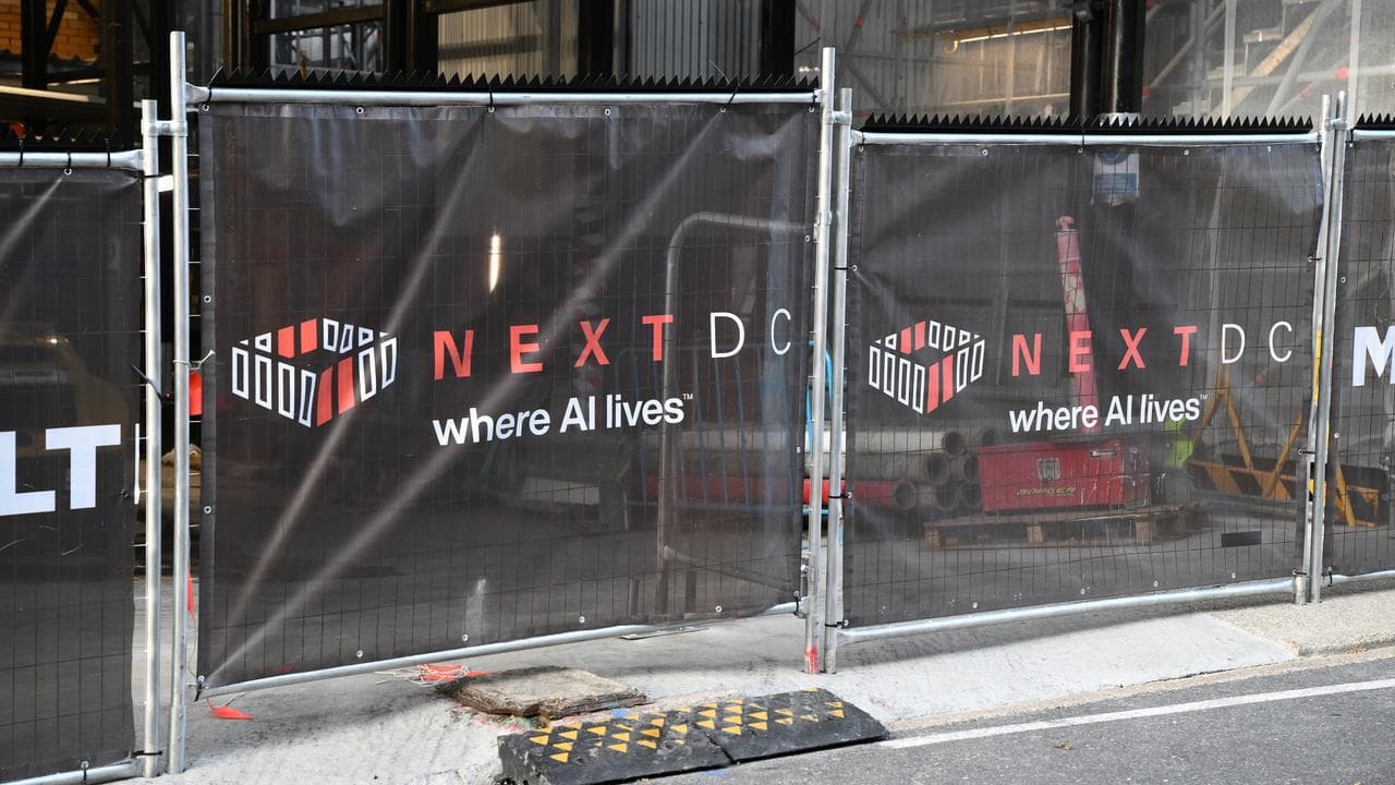 A Next DC building under expansion