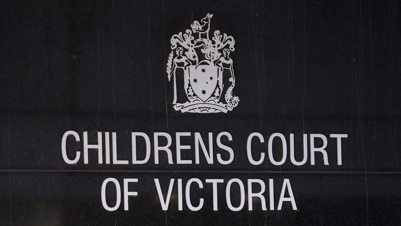 Signage at the Children's Court of Victoria (file image)