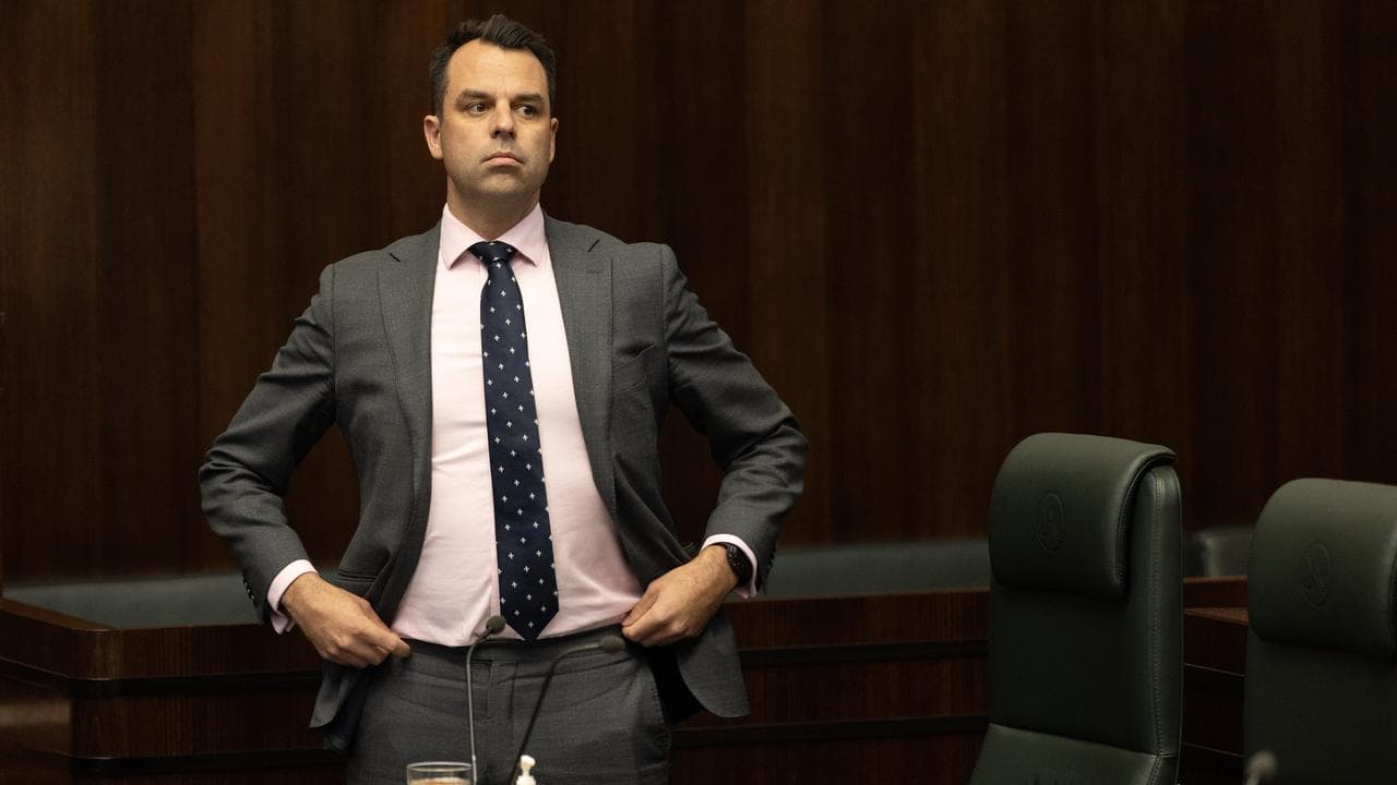 Tasmanian Labor leader Josh Willie at Parliament