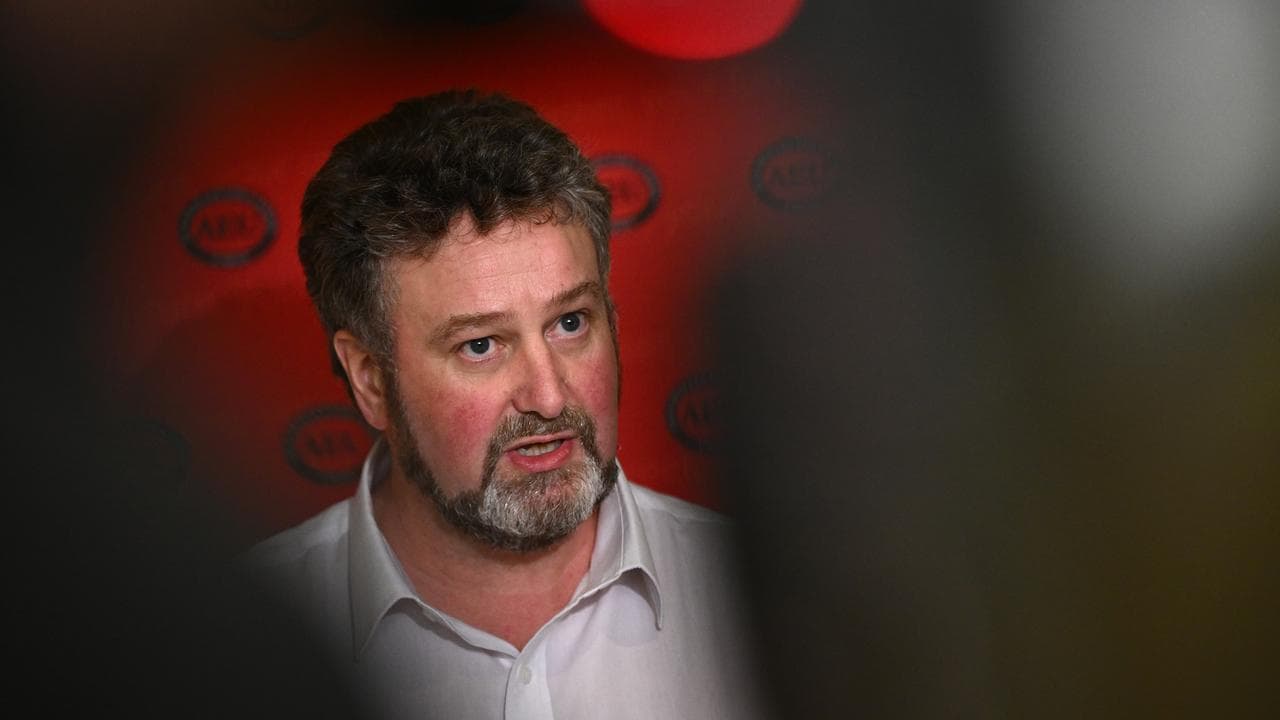 Education Union Victoria president Justin Mullaly (file image)