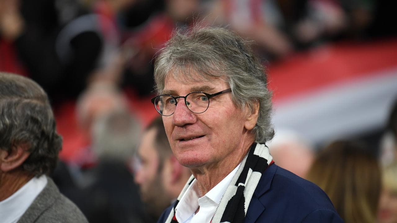 Barry Breen at a football game in 2023